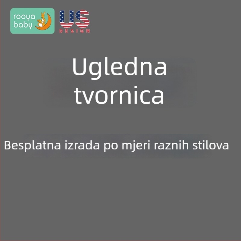 Dječji spavaći vreć s 100% pamuka, za novorođenčad i djecu, zavijajući stil za zaštitu trbuha
