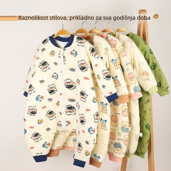 Beile dječji vreća za spavanje s odvojenim nogama, protiv udaranja nogama, za sve sezone