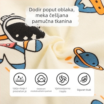 Beile dječji vreća za spavanje s odvojenim nogama, protiv udaranja nogama, za sve sezone