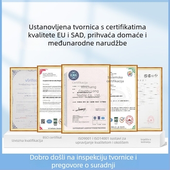 Spavaći vreć za bebe od četiri sloja gazu od bambus-pamučne tkanine, jedinstven dizajn s odvojenim nogama, ljetna verzija, Klasa A, izrada po narudžbi