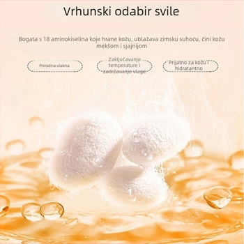 Dječji spavaći vreć od mulberijeve svilene za jesen-zimu, ispunjeni, termoregulacijski, s podijeljenim nogama, unisex dječja odjeća za spavanje