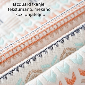 Mekana pamučna podloga za dječji kolica – prozračna podloga za uzrast 1–2 godine