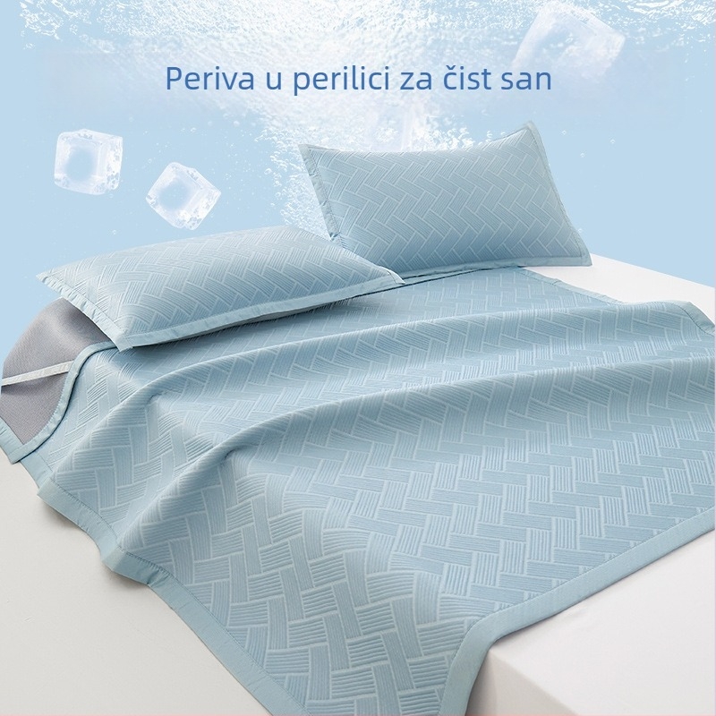 Set hladnih prostirki od viskoze (ice silk), Jacquard tkanina, sklopiv, modern stil