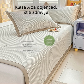 Troje dijelova Ice Silk cooling mat za krevet, Jacquard tkanina, viskozna vlakna, moderan minimalistički stil