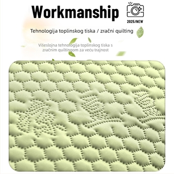 Tri prostirke od ledenog svile – set, sklopaive, Jacquard tkanina, ljetna upotreba