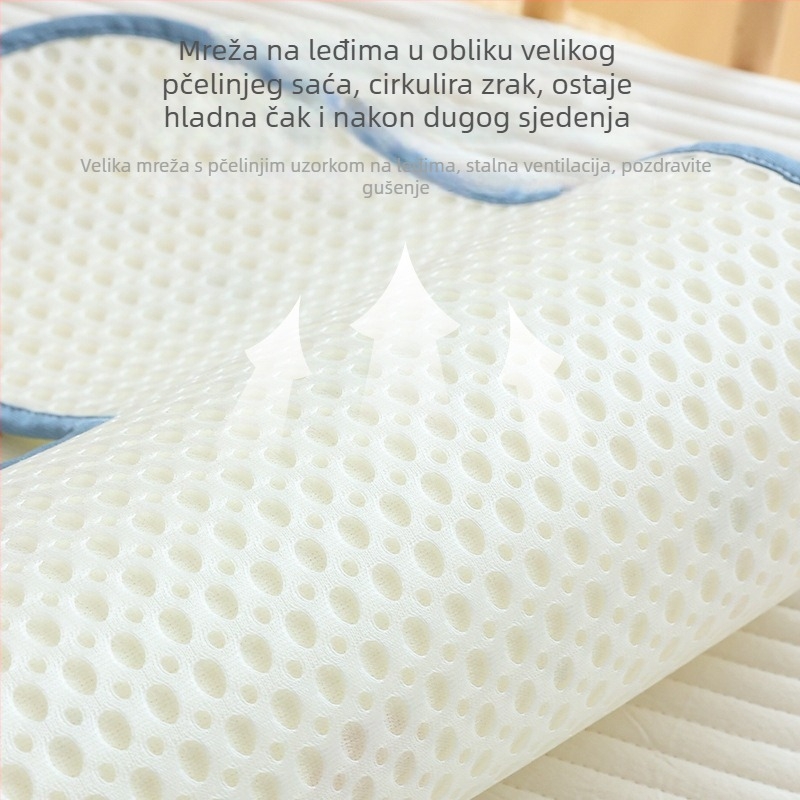 Ice Silk madrac za kolica za bebu | prozračan, upija znoj | 0–1 godina