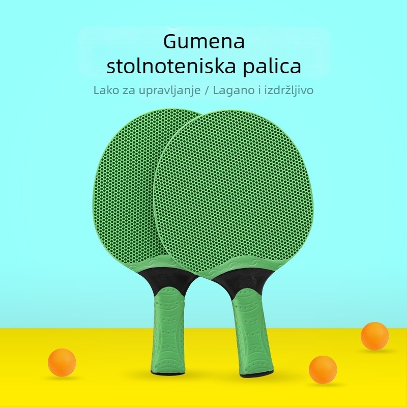 LX reketa za stolni tenis – gumena podloga, ljepilo s pozitivnim ljepilom, model LX-4557, mogućnost prilagodbe i tiskanja logotipa