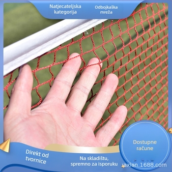 Mreža za badminton, standardna, profesionalna za dvostruke mečeve, sklopiva i prijenosna, pogodna za unutarnju i vanjsku uporabu