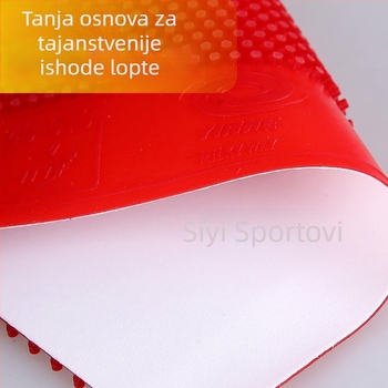 Galaxy 9045 Guma za stolni tenis s dugim ljepilom, jedan komad, porijeklo Šangaj