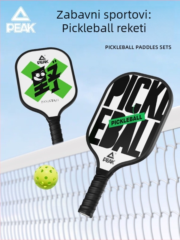 Peak pickleball palica, fiberglas, natjecateljskog ranga, za odrasle i djecu