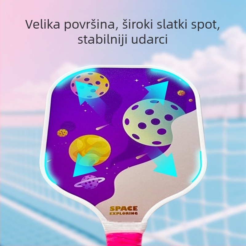 Hasago dječji set pickleball reketa od fiberglassa, 195 g, za početnike