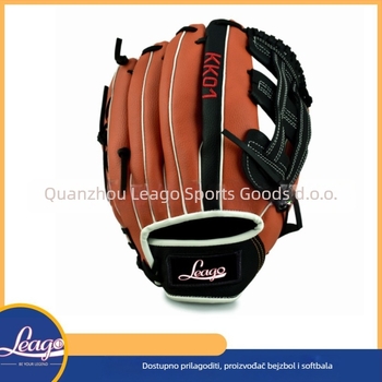 Baseball rukavica za lijevu ruku, keiken PVC, podrijetlo Kina, prilagodljiv logotip, pogodna za softball
