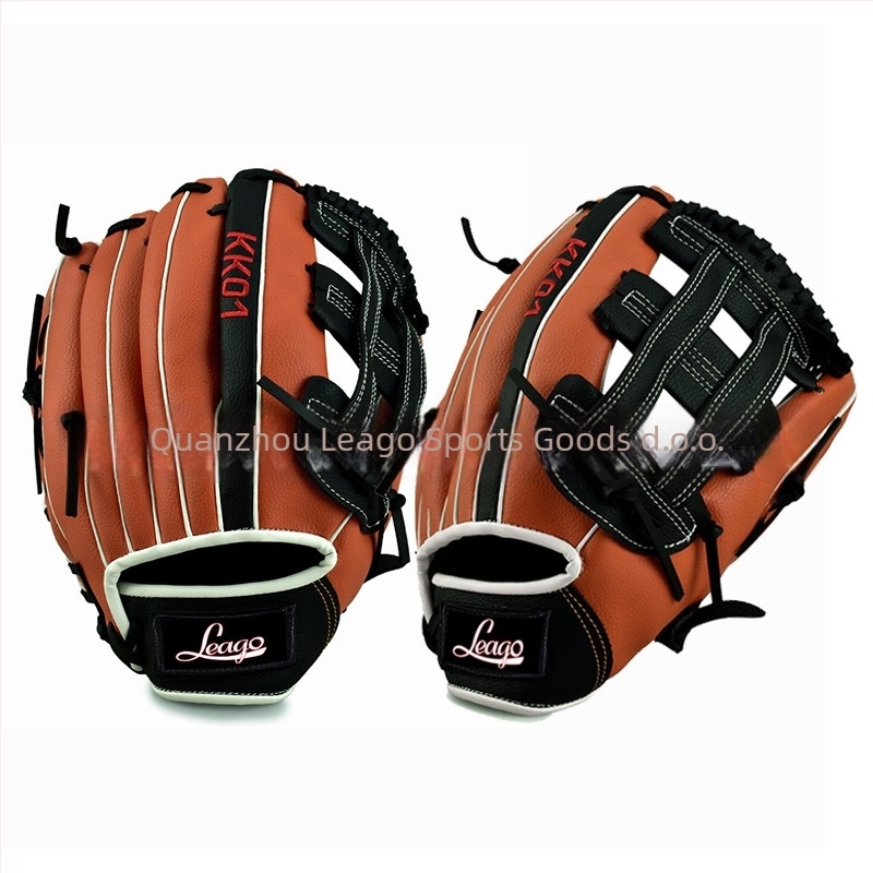 Baseball rukavica za lijevu ruku, keiken PVC, podrijetlo Kina, prilagodljiv logotip, pogodna za softball