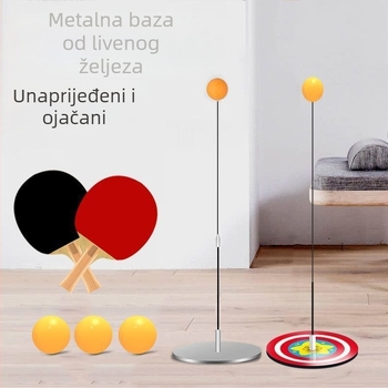 Trener stolnog tenisa – fiksni uređaj za samostalni i dvostruki trening
