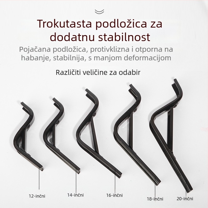 Metalni pomoćni kotač za dječje bicikle — univerzalna kompatibilnost, unisex, pogodno za djecu