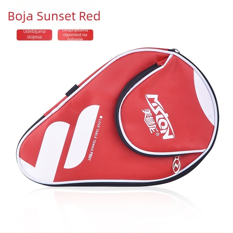 Torba za stolni tenis – velika kapaciteta, oblik dinje, Oxford tkanina, Beautiful Lion