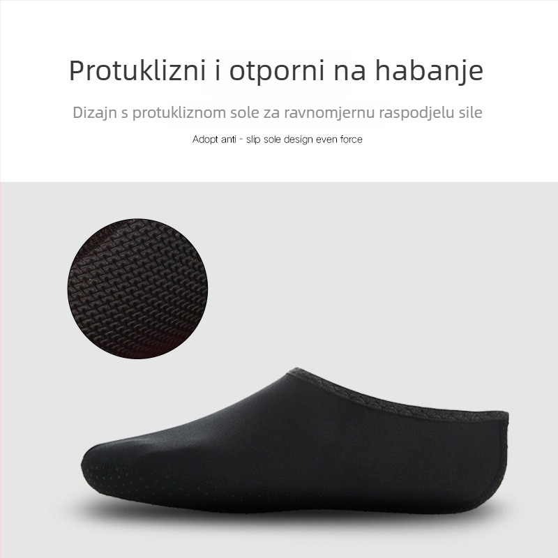 Potapljačke čarape – najlonski materijal; Marka luckyfish; Licencirana privatna oznaka: Da