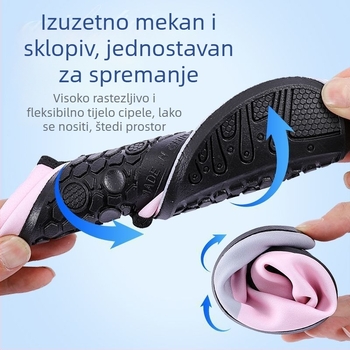 Unisex vodene čizme za plivanje i plažu, protuklizne, brzo se sušeće, snorkeling čarape i ronilačke čarape, otporne na posjekotine za izlete rijekom