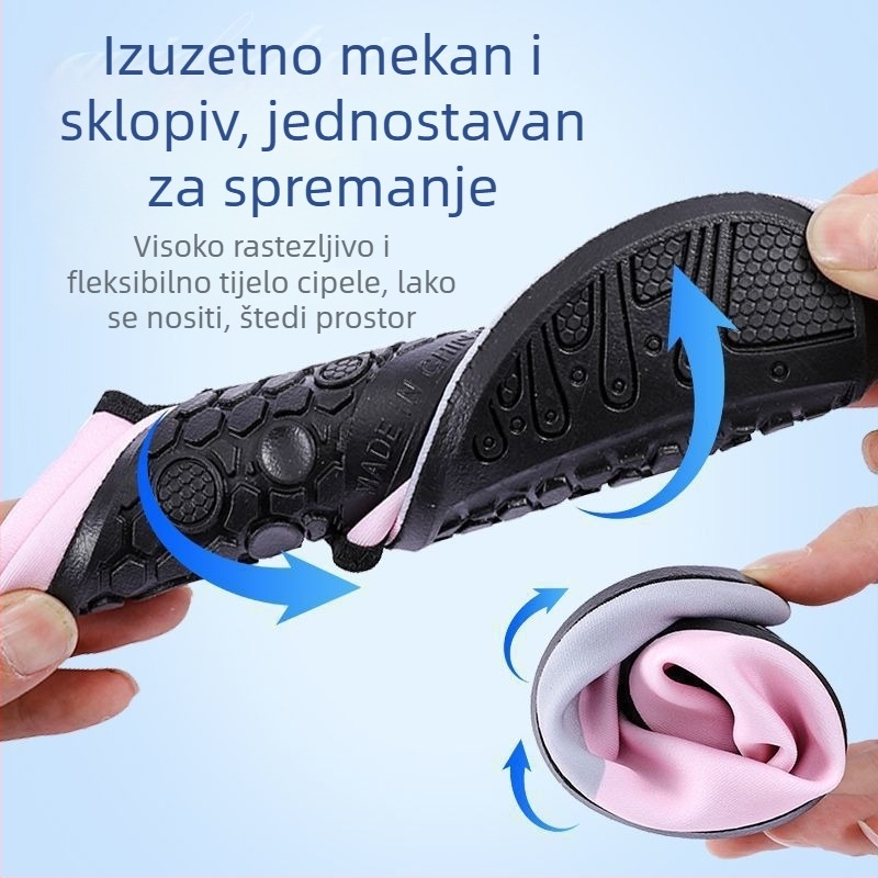 Unisex vodene čizme za plivanje i plažu, protuklizne, brzo se sušeće, snorkeling čarape i ronilačke čarape, otporne na posjekotine za izlete rijekom
