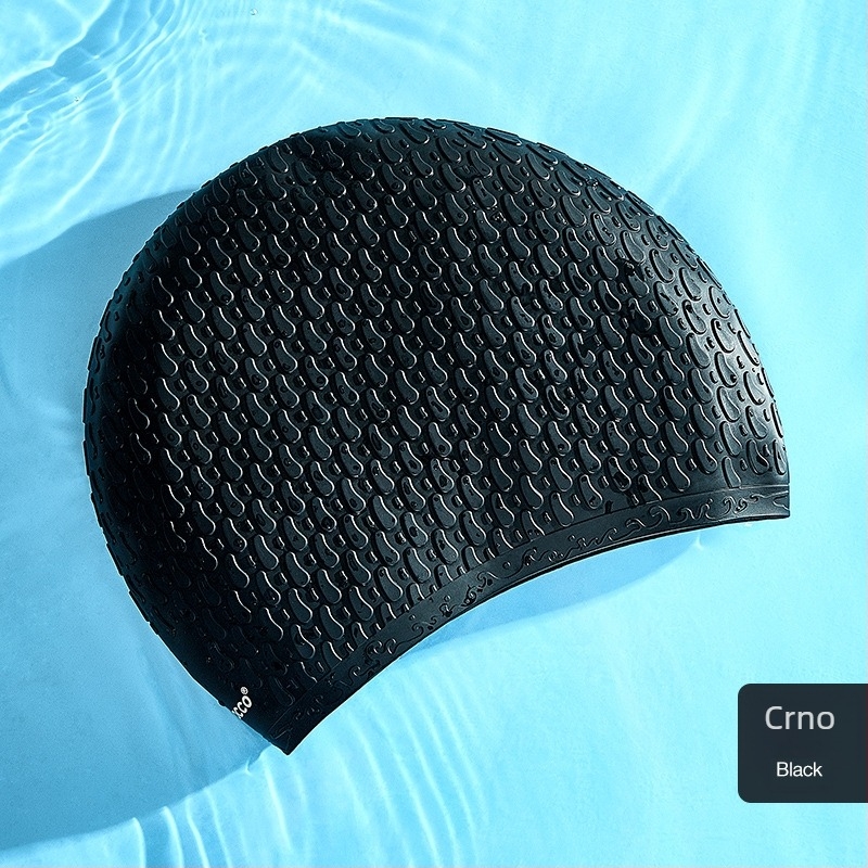 Silikonska kapa za plivanje za odrasle – vodootporna, prošireni dizajn mjehurića, zaštita ušiju