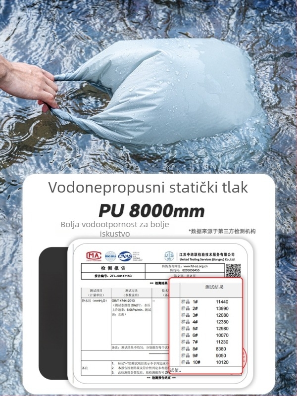 Torba s silikonovim premazom, vodootporna za vanjske vodne aktivnosti, lagana i minimalistička; materijal: 20D silikonom premazana tkanina; namjena: ronjenje, planinarenje, plaža, plivanje