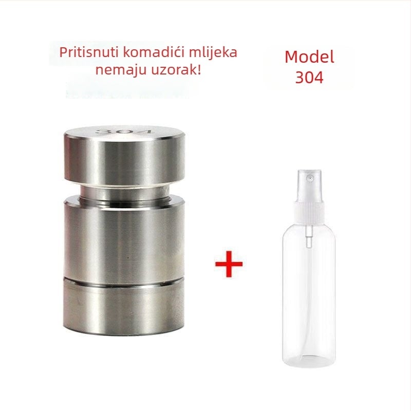 Ručna presa za sir s kalupom za kućnu upotrebu – 304 nehrđajući čelik, moderni minimalistički stil, stroj za proizvodnju sirnog praha