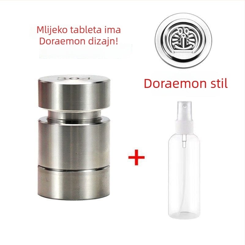 Ručna presa za sir s kalupom za kućnu upotrebu – 304 nehrđajući čelik, moderni minimalistički stil, stroj za proizvodnju sirnog praha