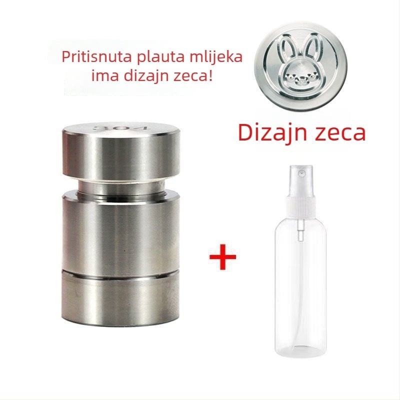 Ručna presa za sir s kalupom za kućnu upotrebu – 304 nehrđajući čelik, moderni minimalistički stil, stroj za proizvodnju sirnog praha
