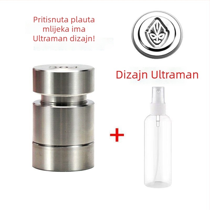 Ručna presa za sir s kalupom za kućnu upotrebu – 304 nehrđajući čelik, moderni minimalistički stil, stroj za proizvodnju sirnog praha