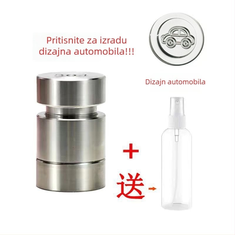 Ručna presa za sir s kalupom za kućnu upotrebu – 304 nehrđajući čelik, moderni minimalistički stil, stroj za proizvodnju sirnog praha