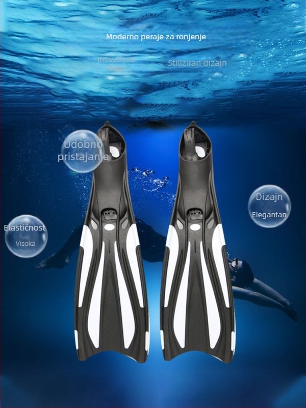 Profesionalne potapljačke peraje za ronjenje i snorkeling, produžene peraje za stopalo, unisex za odrasle