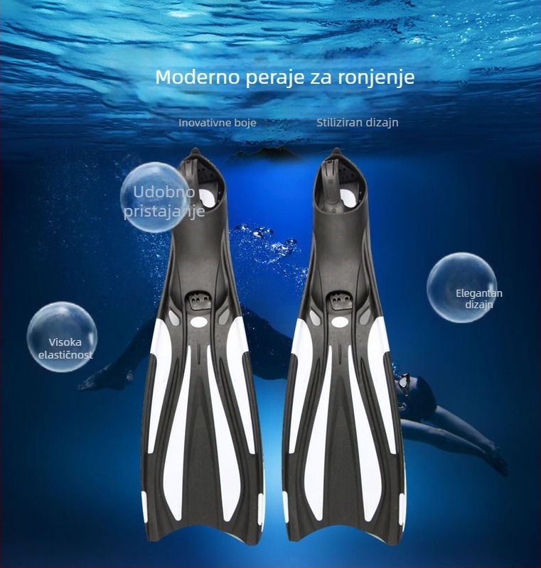 Profesionalne potapljačke peraje za ronjenje i snorkeling, produžene peraje za stopalo, unisex za odrasle