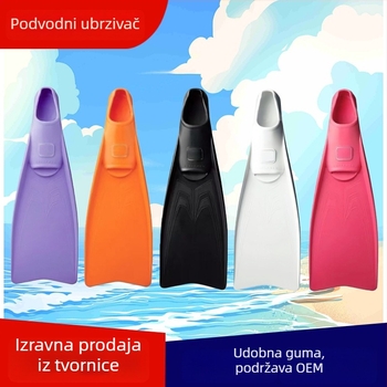 Duge potapne peraje s zatvorenim stopalom, lagane gumene peraje, prilagodljive, marka Congratulations