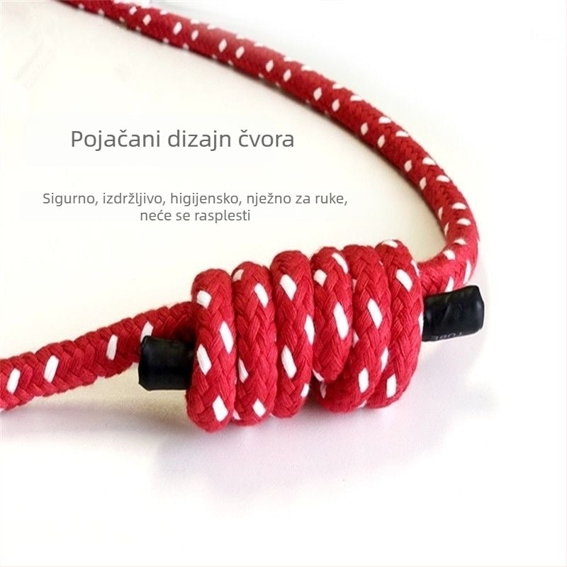 XinReDa Joga konopac za zid – poliester-pamuk konopac za vježbanje joge, pomagala za jogu (Tip: Stretch Strap/Yoga Rope; Brand: XinReDa; Materijal: Poliester-Pamuk; Kategorija: Yoga aids)