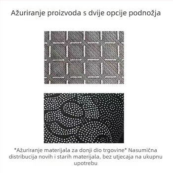 Joga prostirka za dvije osobe s velurom na površini, debljina 8 mm, težina 1,0 kg, karikaturni uzorak