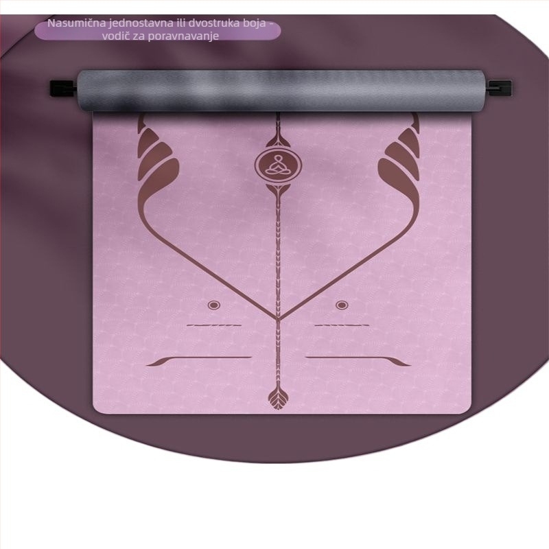 TPE joga prostirka - protuklizna, 3-dijelni set za kućnu upotrebu