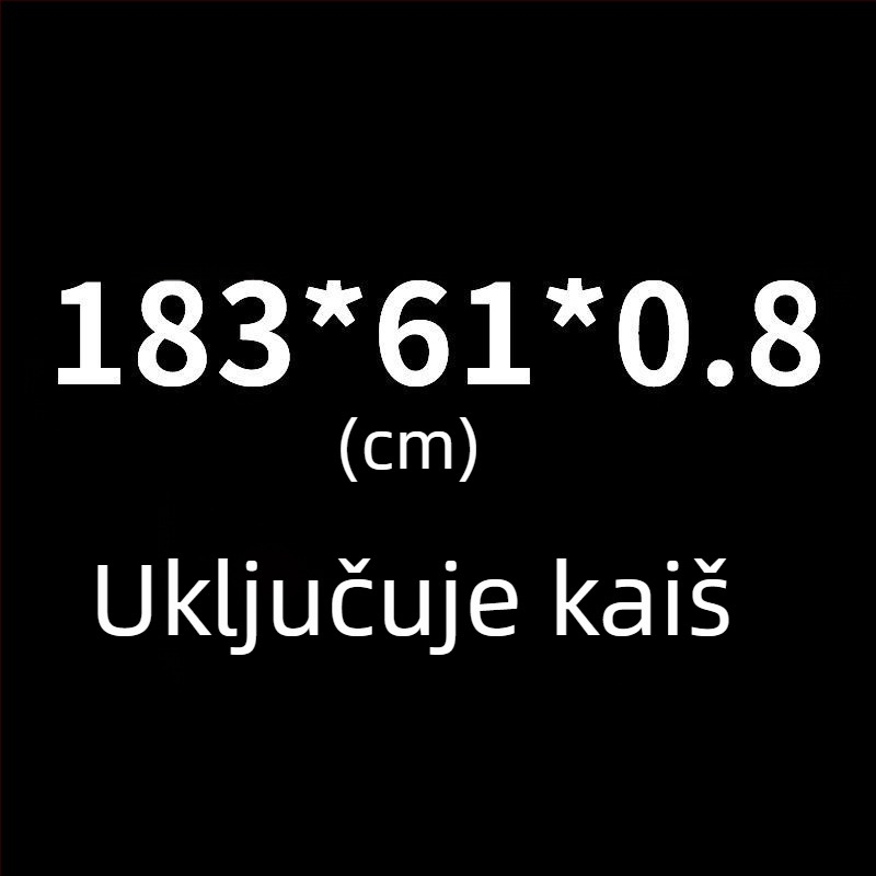 TPE joga prostirka - protuklizna, 3-dijelni set za kućnu upotrebu