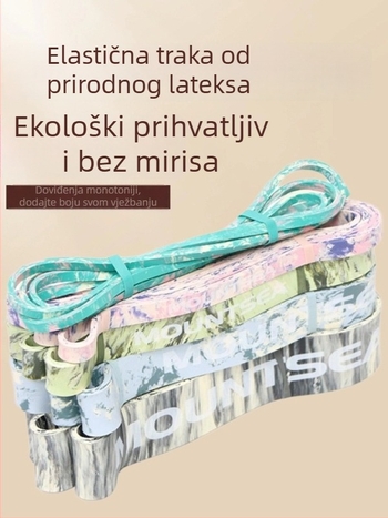 Lateks trak za pomoć pri zgibovima – fitness unisex – Materijal: Latex; Marka: Mountsea