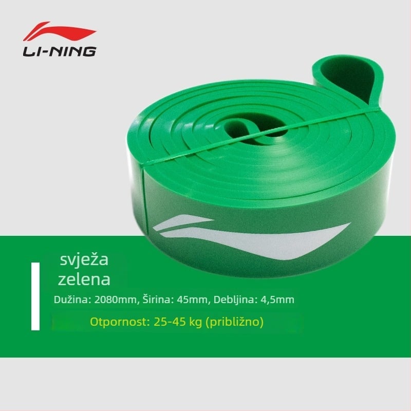 Li Ning Latex elastična traka otpora – za zgibove, podrška ramenima i leđima