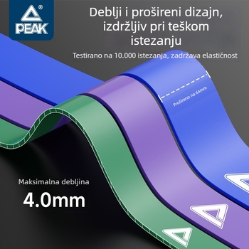 Traka otpora za razvoj mišića i širenje prsnog koša (TPE, Peak)
