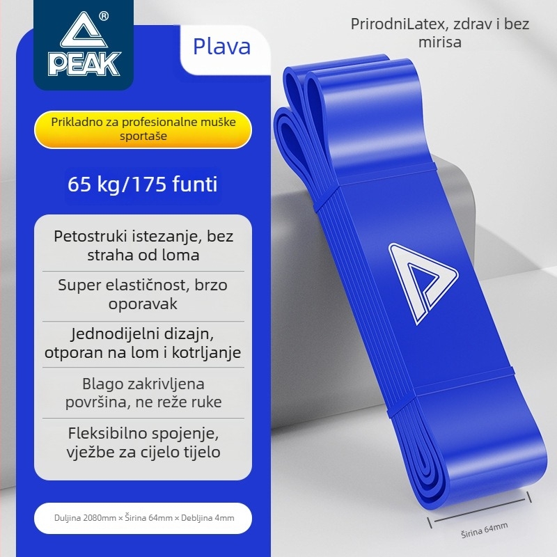 Traka otpora za razvoj mišića i širenje prsnog koša (TPE, Peak)