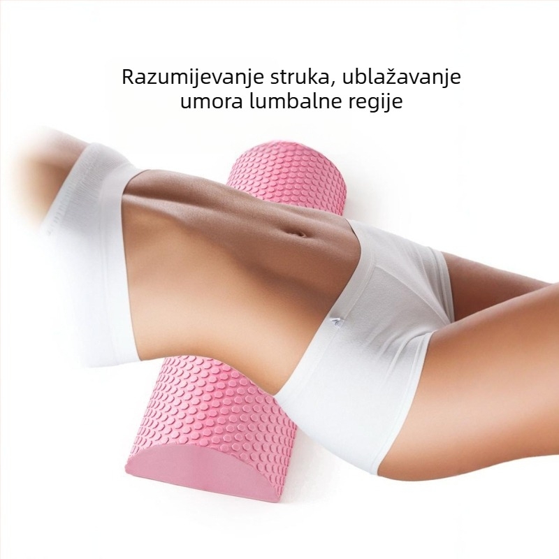 Polukružni EVA foam valjak za balans joge, kolonu i pilates – Tang luan