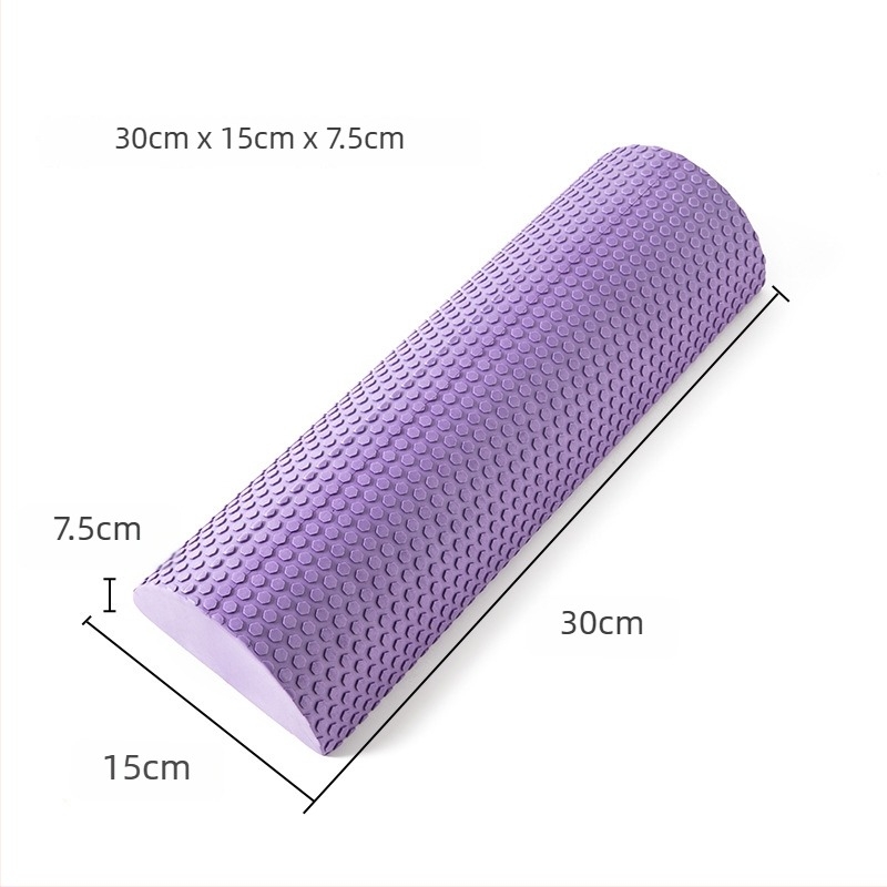 Polukružni EVA foam valjak za balans joge, kolonu i pilates – Tang luan