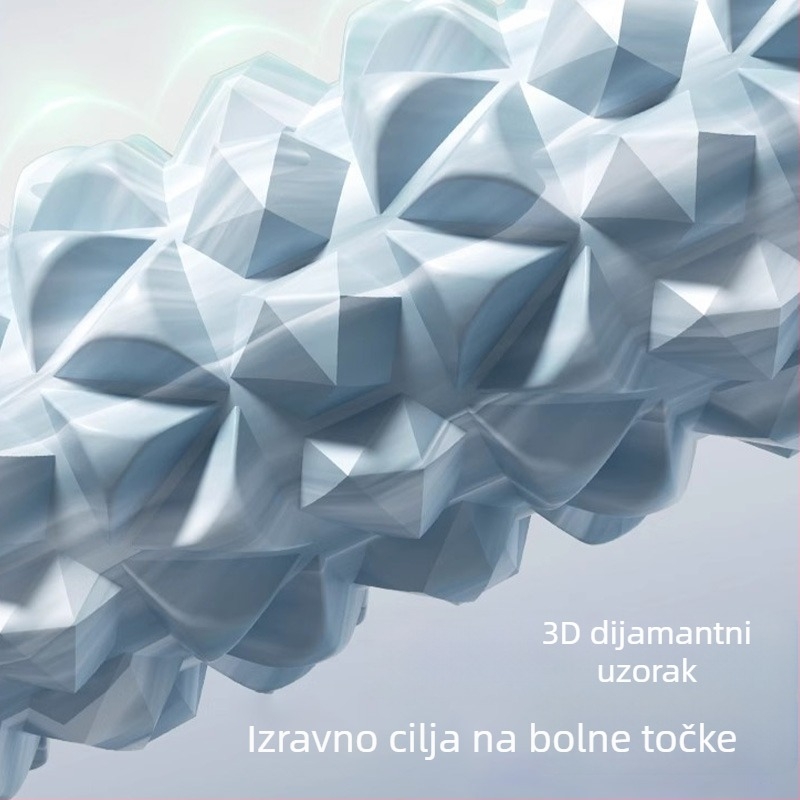 Ou jian pjenasti valjak za masažu mišića, PVC+EVA materijal, oprema za jogu
