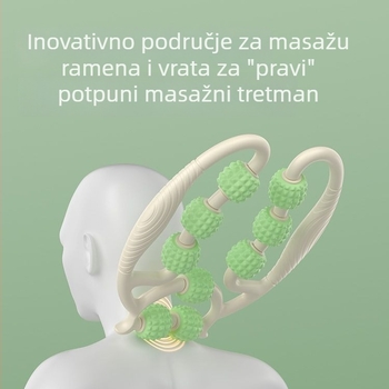 Klip za stopalo s valjkom — joga dodatak za fitness i masažu zdravlja