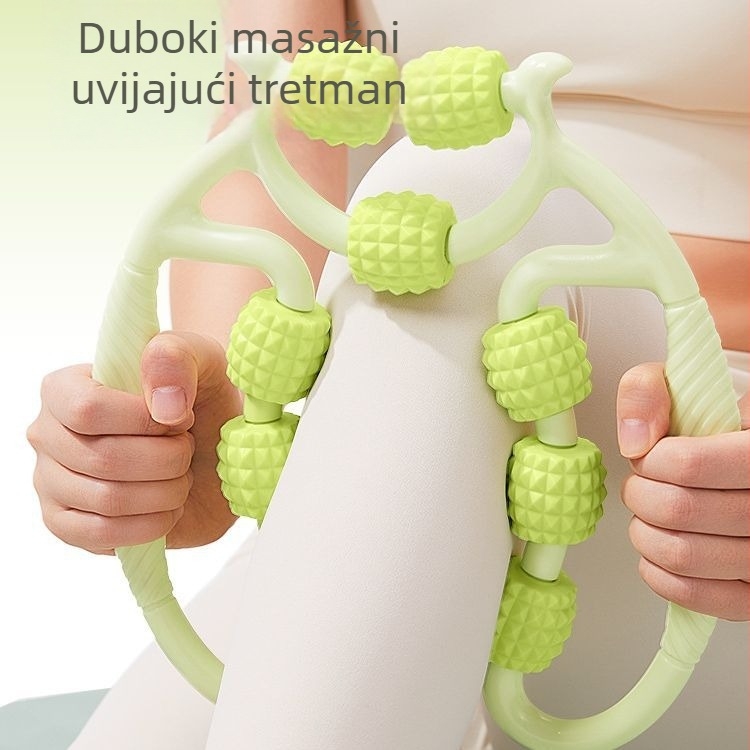 Klip za stopalo s valjkom — joga dodatak za fitness i masažu zdravlja
