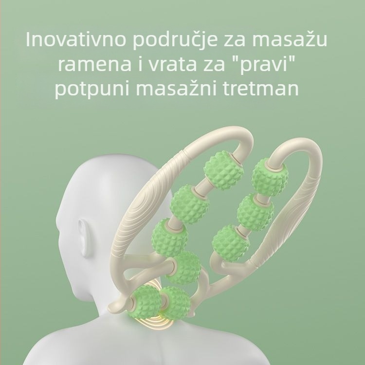 Klip za stopalo s valjkom — joga dodatak za fitness i masažu zdravlja