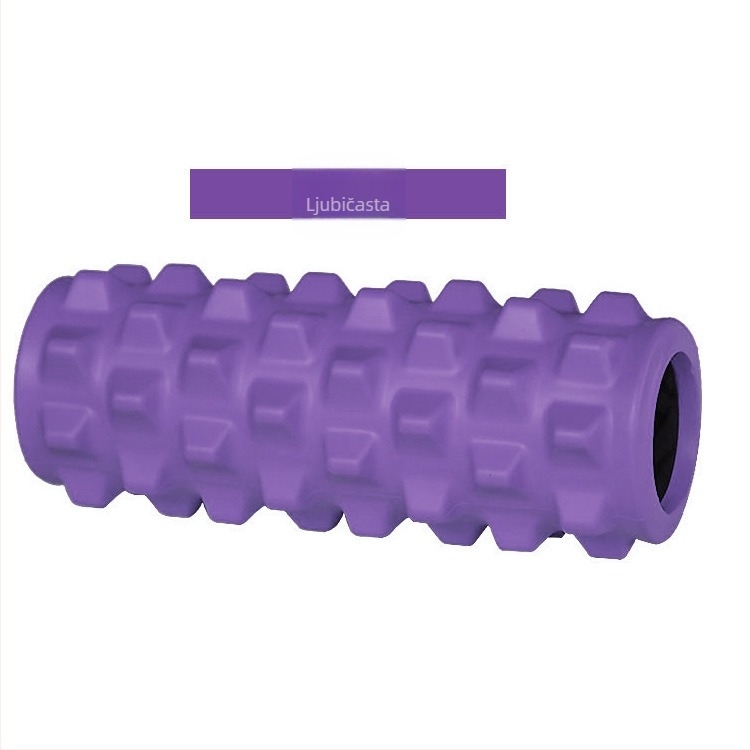 Joga stupac s masažnim valjkom od pjene za opuštanje mišića — Wolf Yoga Pillar, fitness oprema i masaža zdravlja