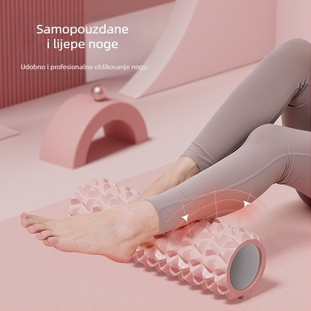 SanFan joga penasti valjak — šiljasti uzorak, šuplje jezgro, potpuna masaža tijela, EVA+PVC