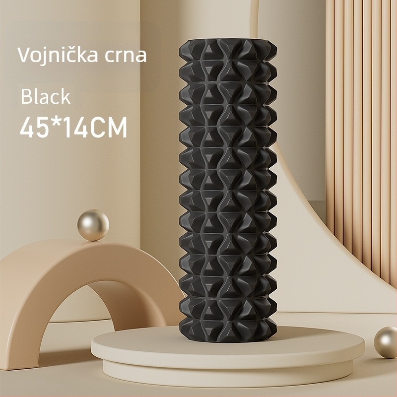 SanFan joga penasti valjak — šiljasti uzorak, šuplje jezgro, potpuna masaža tijela, EVA+PVC